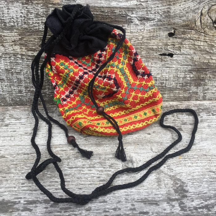 Drawstring Bag with Lanyard