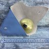 Deluxe Zil Pouch - Mako Blue Storm & Grey Leather - Image 2