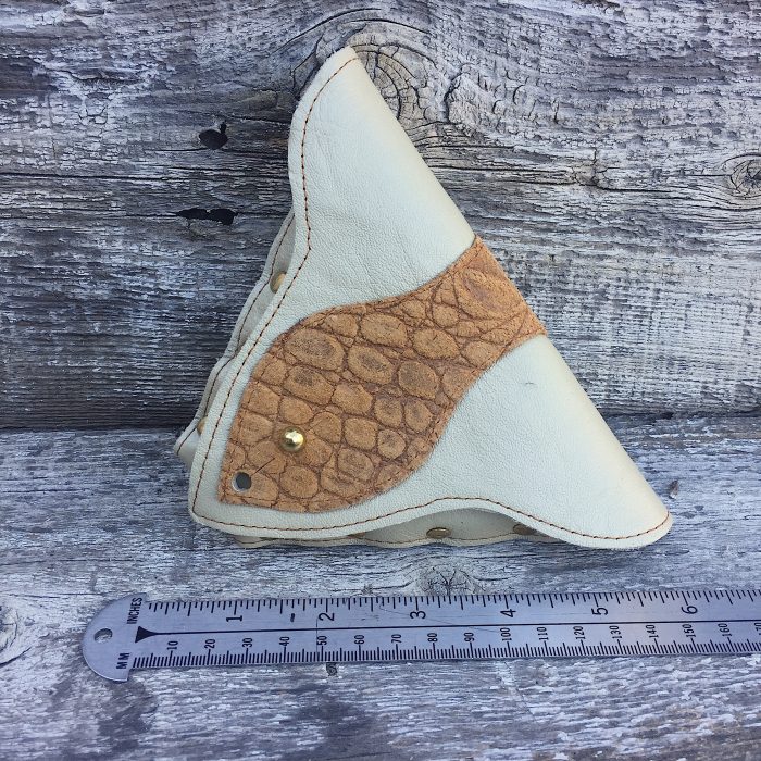 Deluxe Zil Pouch - Mako Style Sand Leather