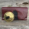 Deluxe Zil Pouch - Red Gator Clutch - Image 4